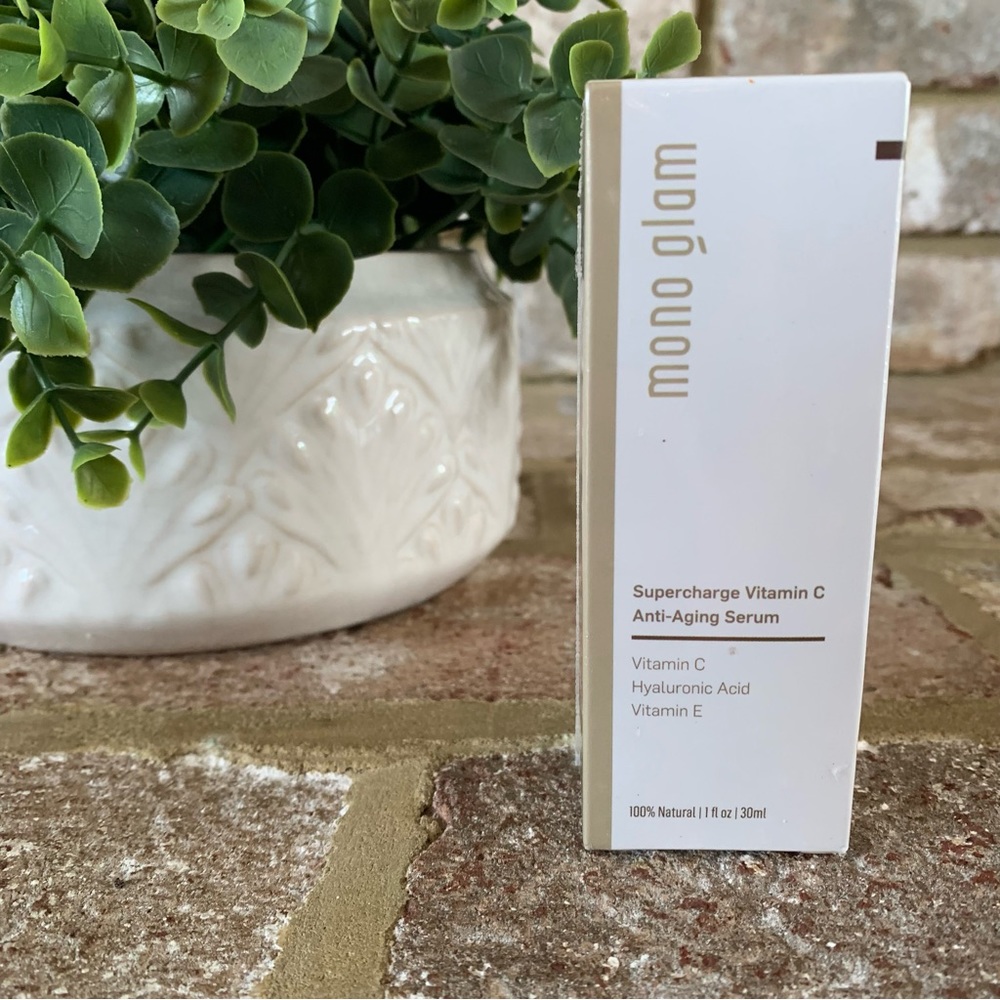 ✨$5✨ Mono glam | Supercharge Vitamin C Anti-Aging Serum | 1fl oz